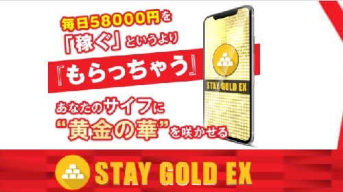 STAY GOLD EXは詐欺で稼げない？口コミや評判を徹底調査しました！のイメージ画像