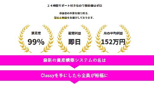 Classyは詐欺で稼げない？口コミや評判を徹底調査しました！のイメージ画像