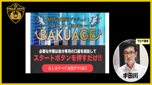 BAKUAGEは詐欺で稼げない？口コミや評判を徹底調査しました！のイメージ画像