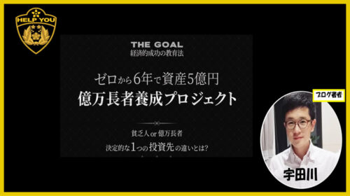 株式会社RES、ケン藤田、児玉一希|THE GOAL 経済的成功の教育法は稼げるのか投資経験者が判定！口コミや評判を徹底レビュー！のイメージ画像